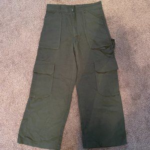 Zara Cargo Khaki Pants